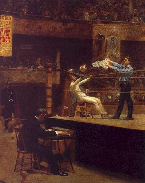 Between Rounds, Thomas Eakins